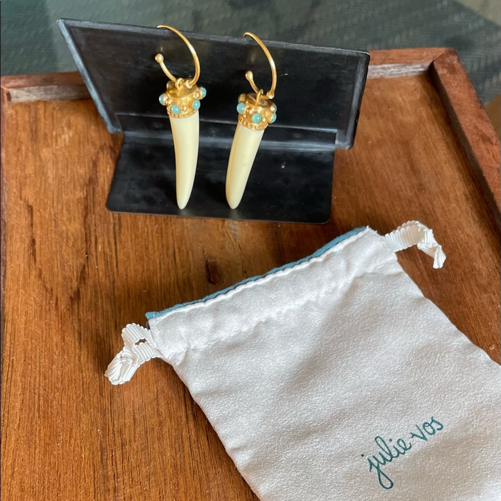 Julie Vos Horn Earring